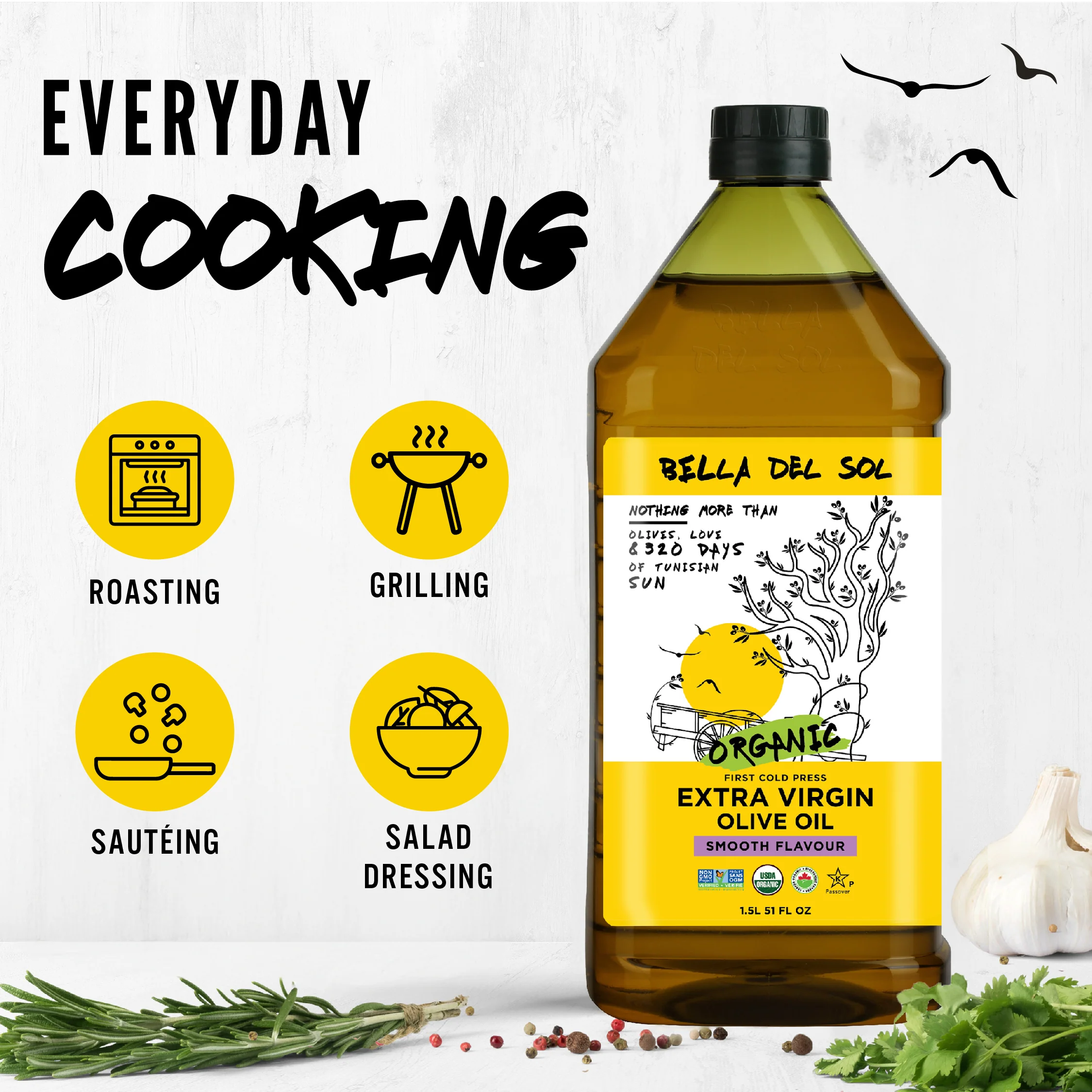 Bella Del Sol Organic Extra Virgin Olive Oil - Image 7