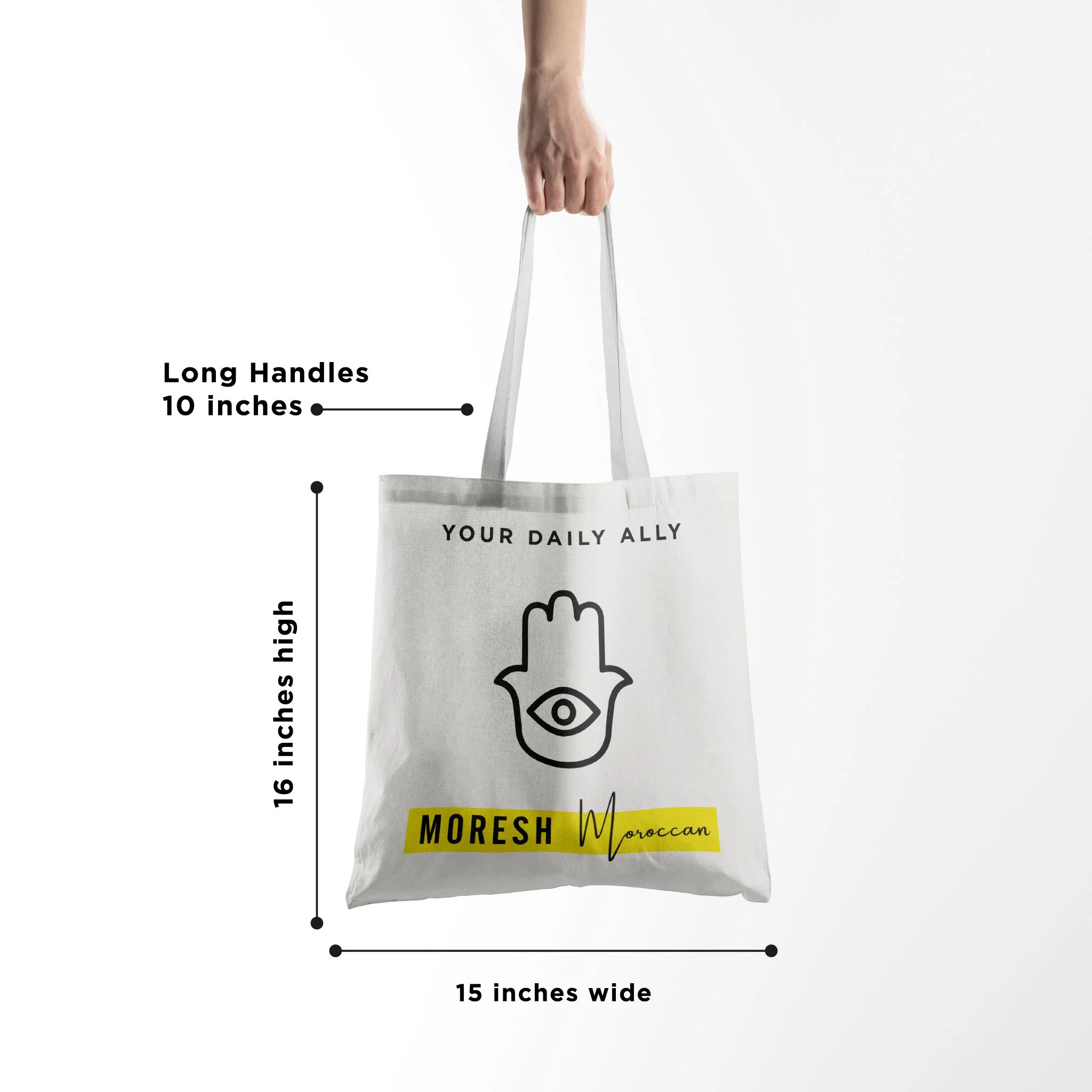 Moresh Canvas Tote Bag - Image 3
