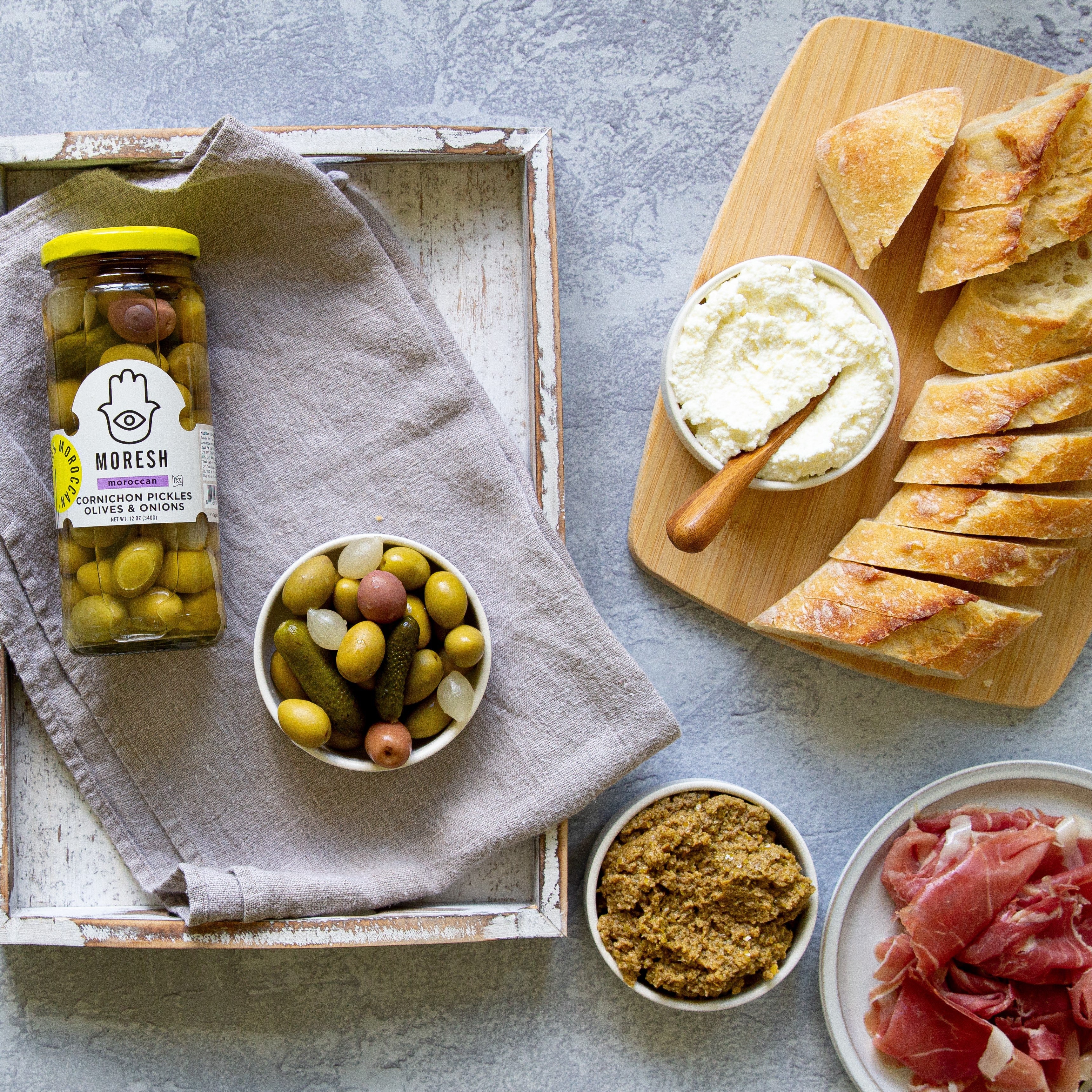 Moresh Cornichon Pickles, Olives, & Onions - Image 3