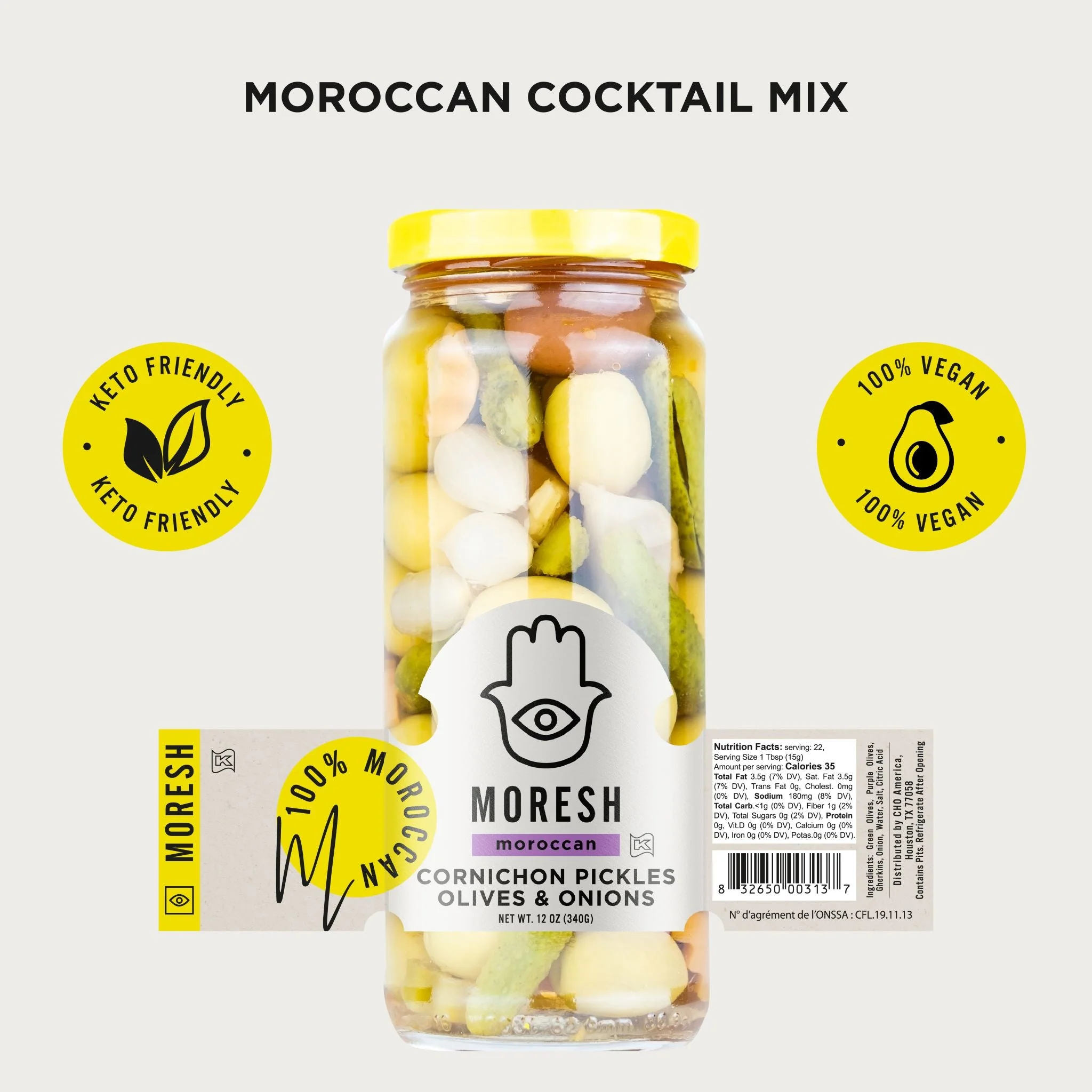 Moresh Cornichon Pickles, Olives, & Onions - Image 4